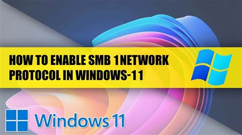 Activate smb windows 10